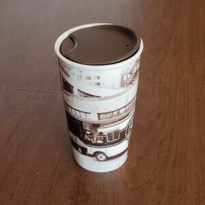 Starbucks 2016 Ceramic First Store/Truck Tumbler 12 oz Seattle Pike Place